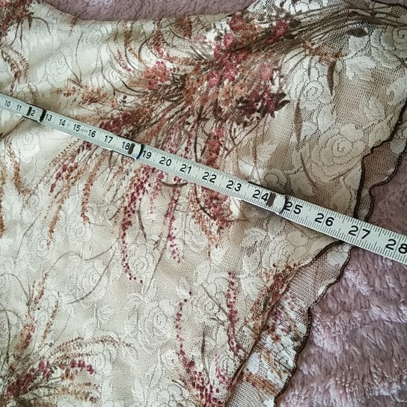 Sachin & Babi for Ankasa 🤎 Floral LaceTunic - Picture 8 of 12